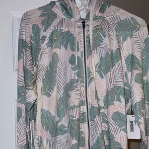 P.J. Salvage White and Pink Striped Garment